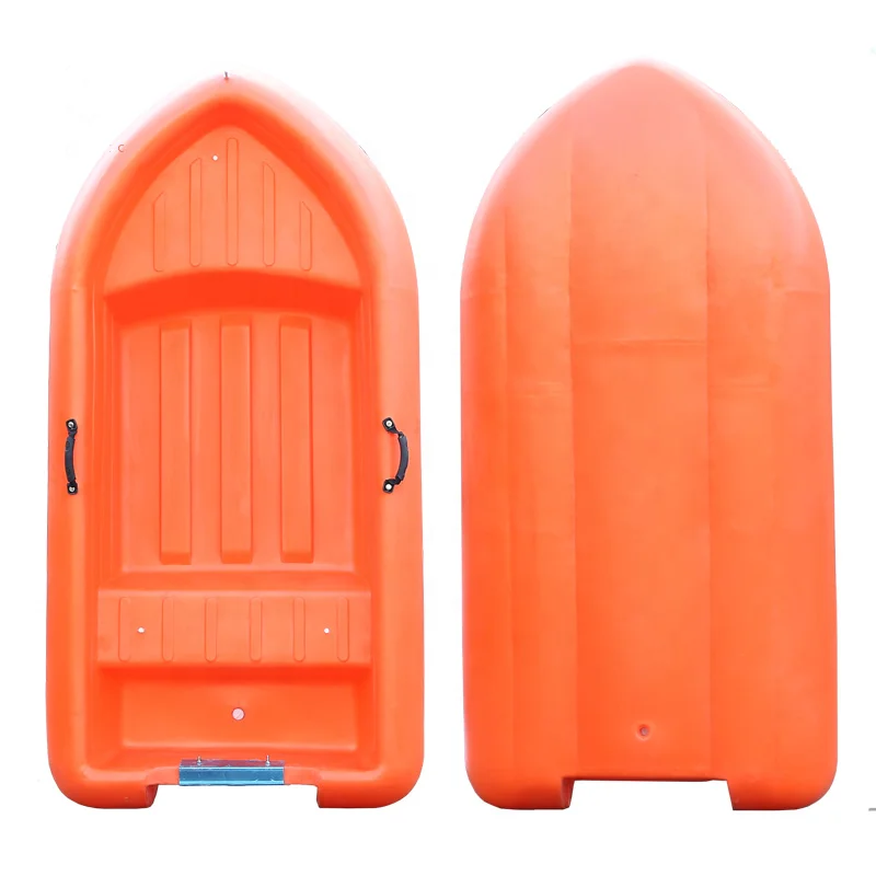 Small Cheap 2.3 Meter Rotomould Hard PE Plastic Motor Boat For Lake Fishing