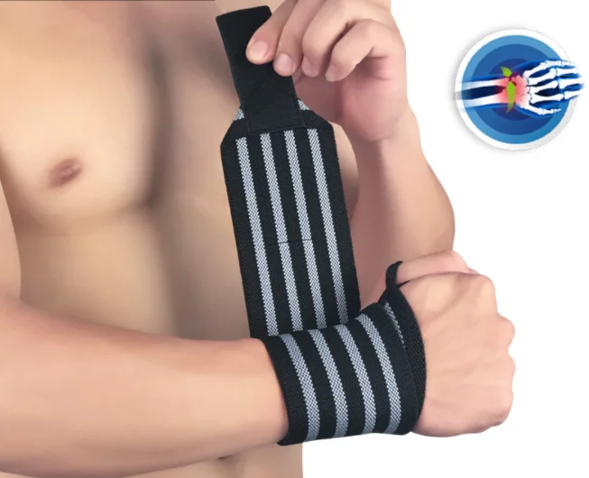 Hot Adjustable Body Building Gym Fitness powerlift Wristband Training Support Straps Belt Workout Weight Lifting Wrist Wraps