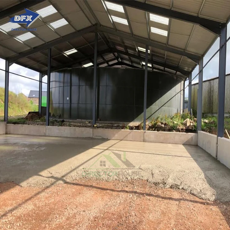 Modern Prefab Steel Structure Building Prefabricated Warehouse Workshop Aircraft Hangar Office Construction Material