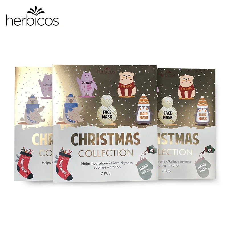 2022 new moisturizer Whitening Christmas multi face mask collection
