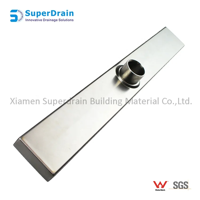 High Quality SS Long Punched Hole Kitchen Strainer Floor Drain Toilet Floor Drain Cover for Cleanroom