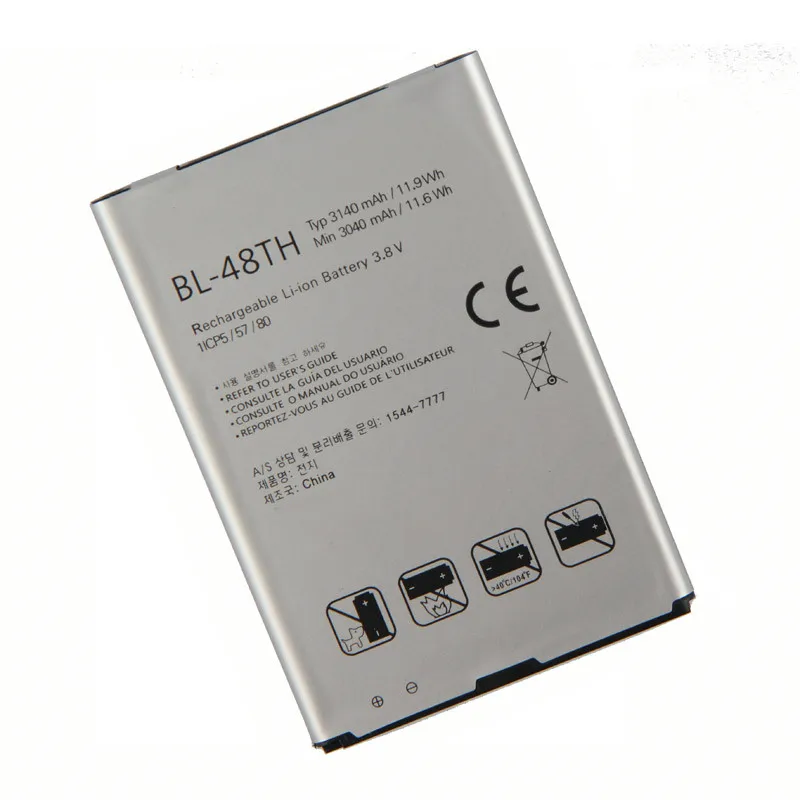 Long lasting life 3140mAh BL-48TH battery for LG Optimus G Pro lite D686 E980 E985 E986 E940 E977