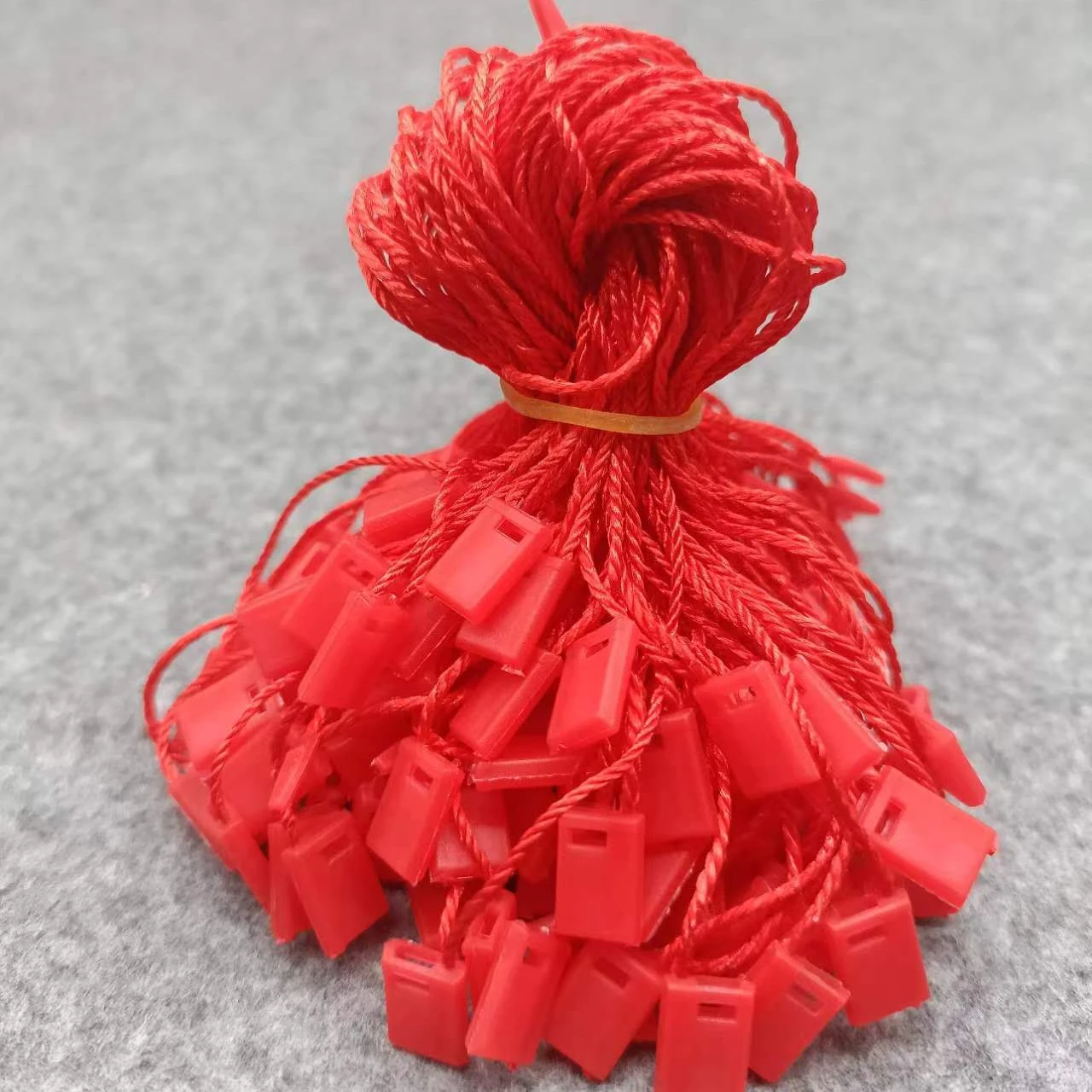 Manufacturers wholesale cheap custom logo clothing tag rope, tag rope with gold foil stamping or embossing clothing