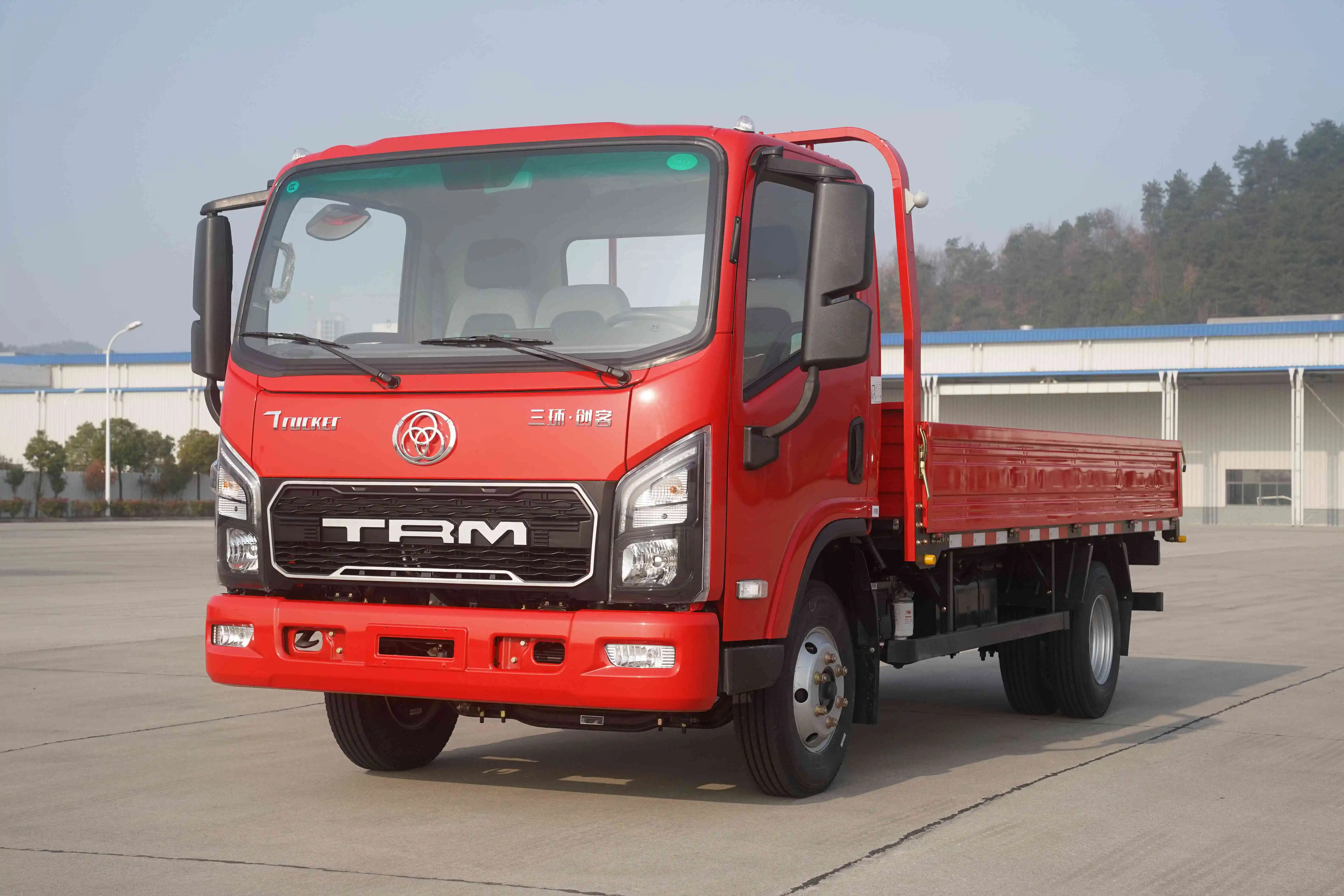 5 Тонн Подержанный Легкий Грузовой автомобиль с левой автоконфигурацией 4x2 дизельный грузовик для продажи