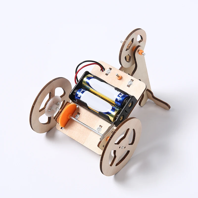 Desk Decoration Assembly puzzle educational assembling wooden puzzle 3D Diy stereo puzzle