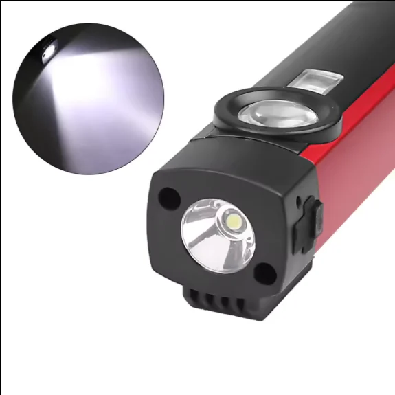 New hot sale 2 in 1 portable mini give away promotion gift cheap aluminum EDC zoom pocket clip flashlight rechargeable torch led