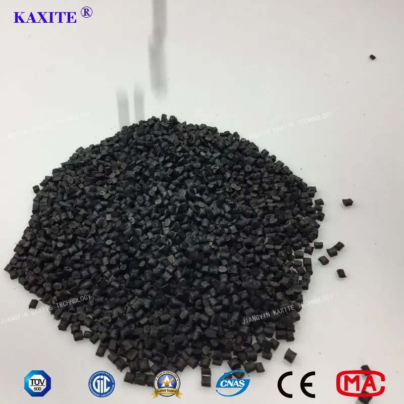 High Strength Shock Resistance PA66 Granules Black Plastic Injection Parts PA66 Granules