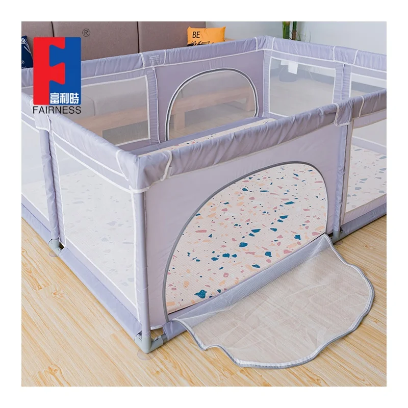 fairness children garden fence baby playpen High Quality baby fence indoor foldable playpen