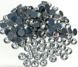 Lucky factory top  quality DMC ss6-ss50 hot fix crystal hot fix stone hotfix rhinestones crystal ab strass for garment