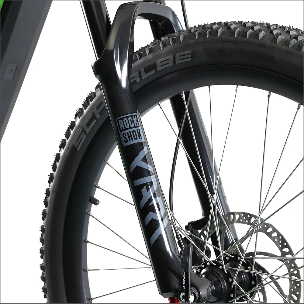 EZREAL Popular Full Suspension Electric Mountain E-Bike 48v 1000w BAFANG Central Motor Power by Lithium Battery