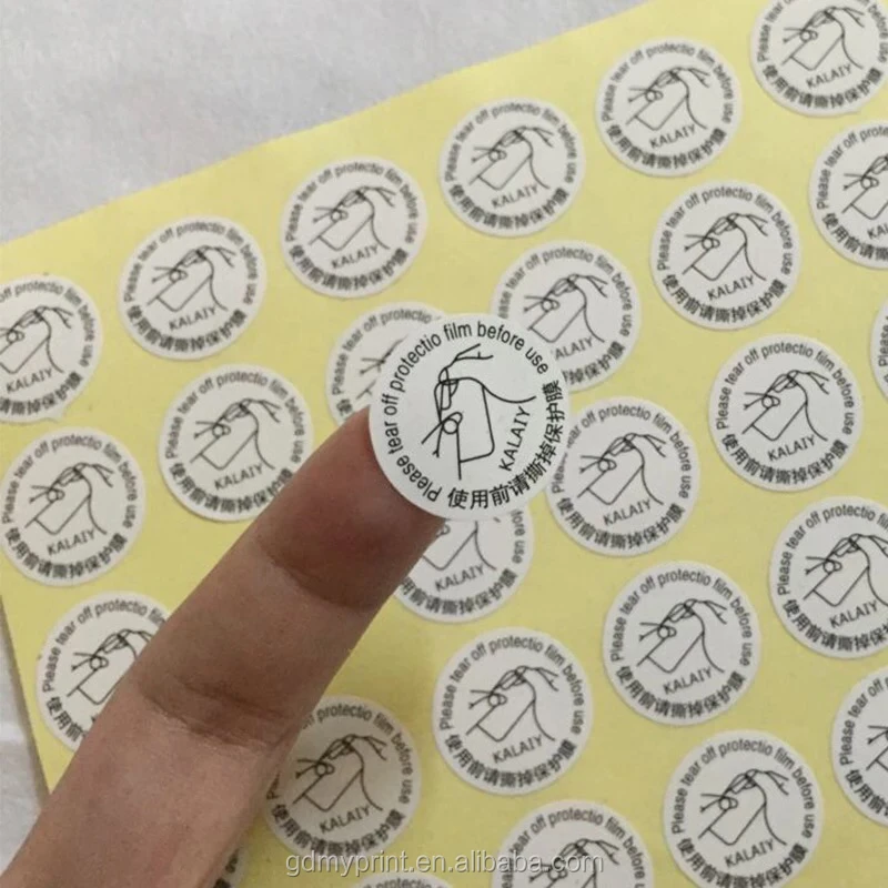 factory custom high quality label sticker self-adhesive sticker sheet