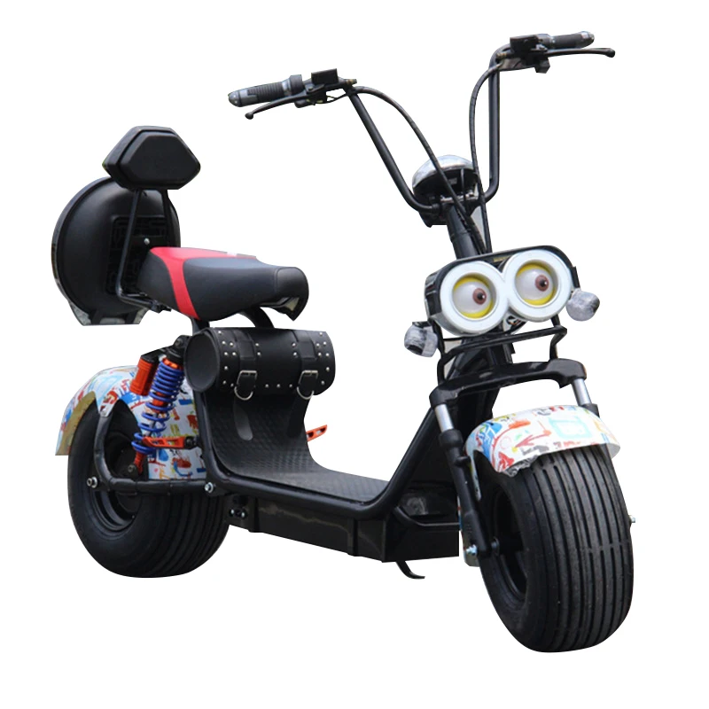 1000W 2 Wheel Electric Scooter Citycoco Electric Scooter stock Scoter For Adult