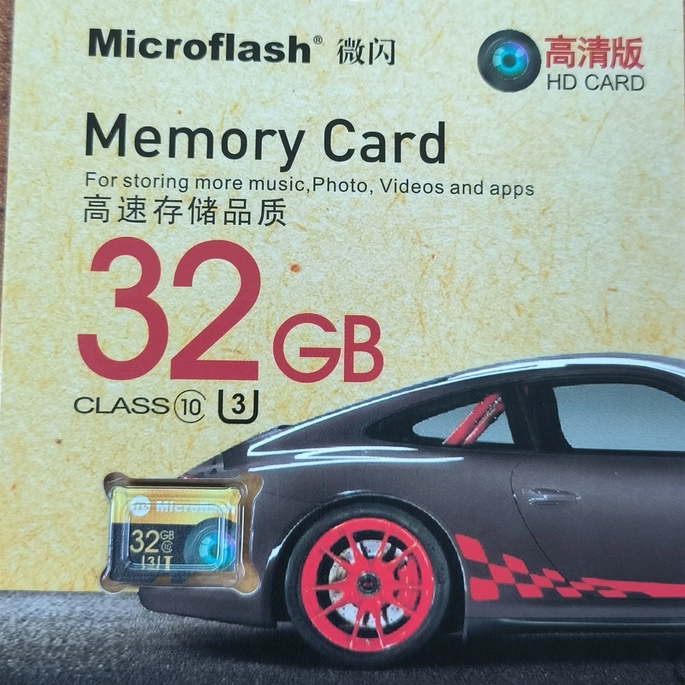 Видеорегистратор высокоскоростная U3 micro SD