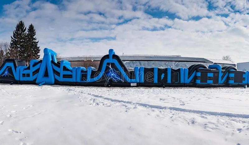 Indoor/outdoor Inflatable Energy Lighting Assault Obstacle Course Game inflatable courses Commercial