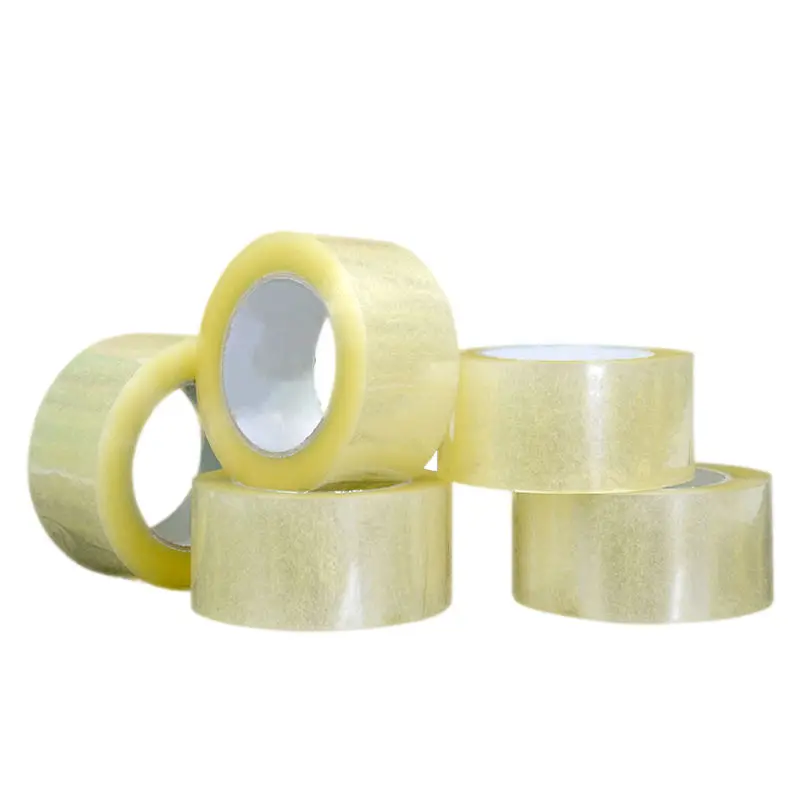 48mm 75mm 500m 1000m Bopp Tape Roll Clear Transparent Packaging Tape Cinta Adhesive Packaging Tape