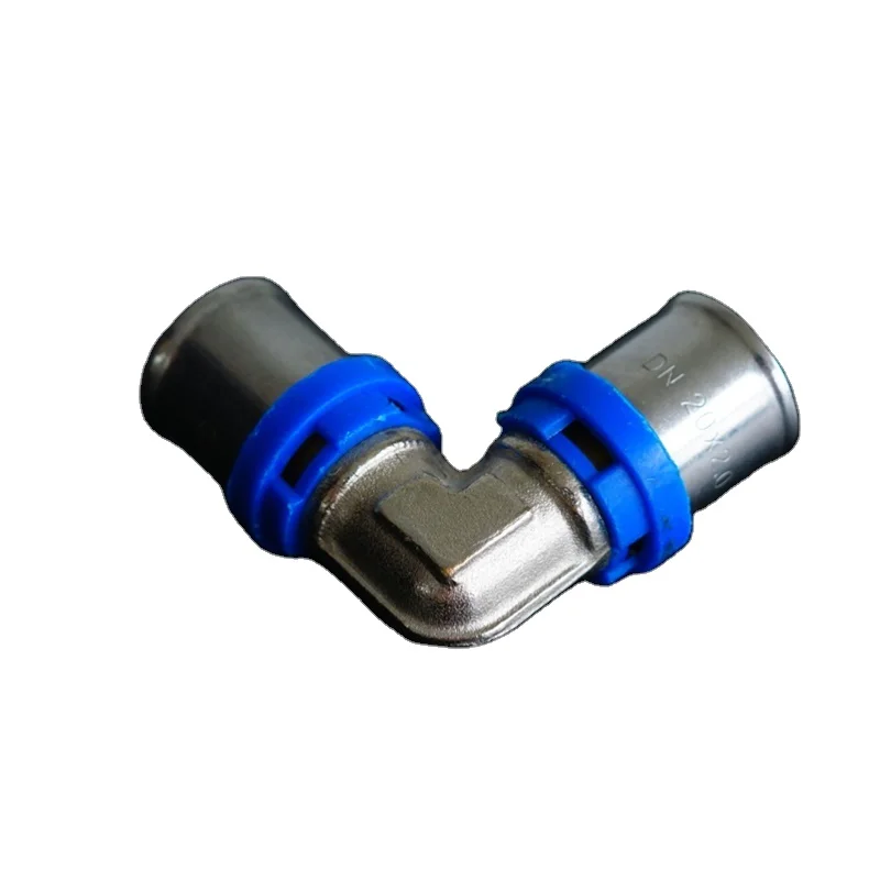 Plumbing Brass Press Fitting Copper Pipe Connector 20 x 1/2 Female elbow Fitting