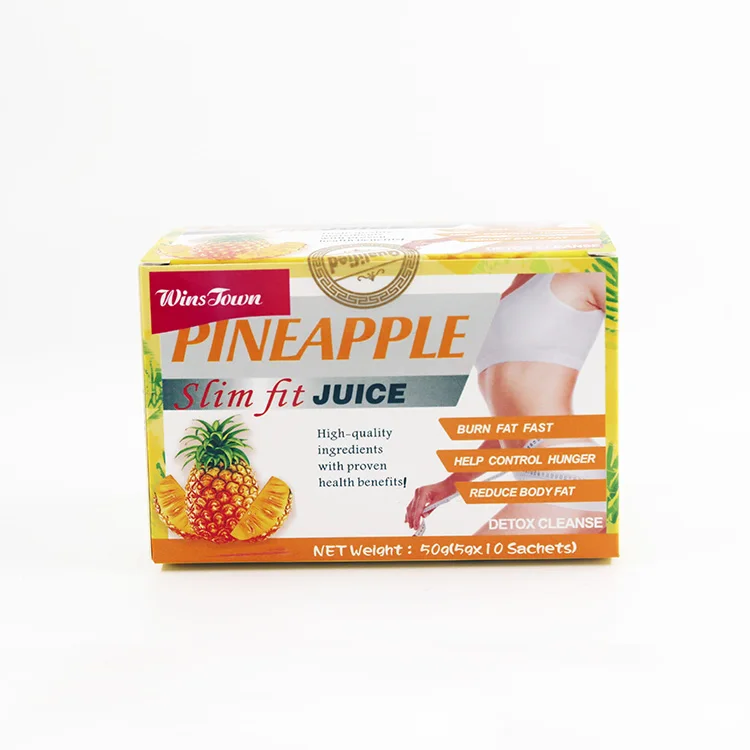 Weight Loss Control Drink Slimming Instant Fit Fruit Juice Powder Fat Blaster Flat Belly