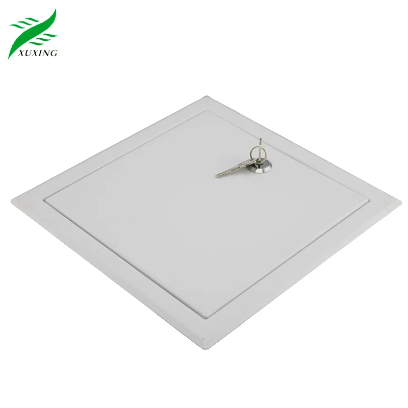 HVAC Galvanized ceiling inspection Detachable hatch access door lockable Metal access panel