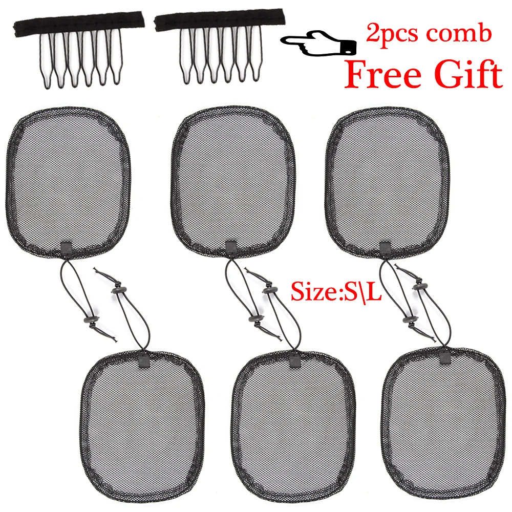 Wholesale Adjustable Strap Mesh Hairnet Ponytail Hair Net For Making Ponytail