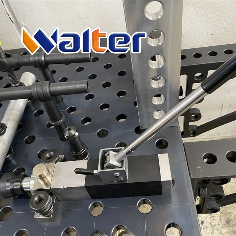 Professional Welding Manufactured Supply Multifunctional Welding Desk 3d Tab And Slot Welding Table on Wheels