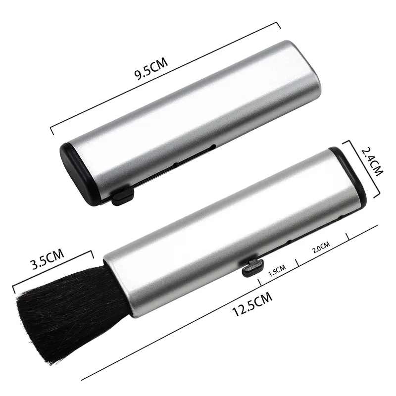Car retractable cleaning brush air conditioner computer car interior cleaning soft brush dusting tool for car