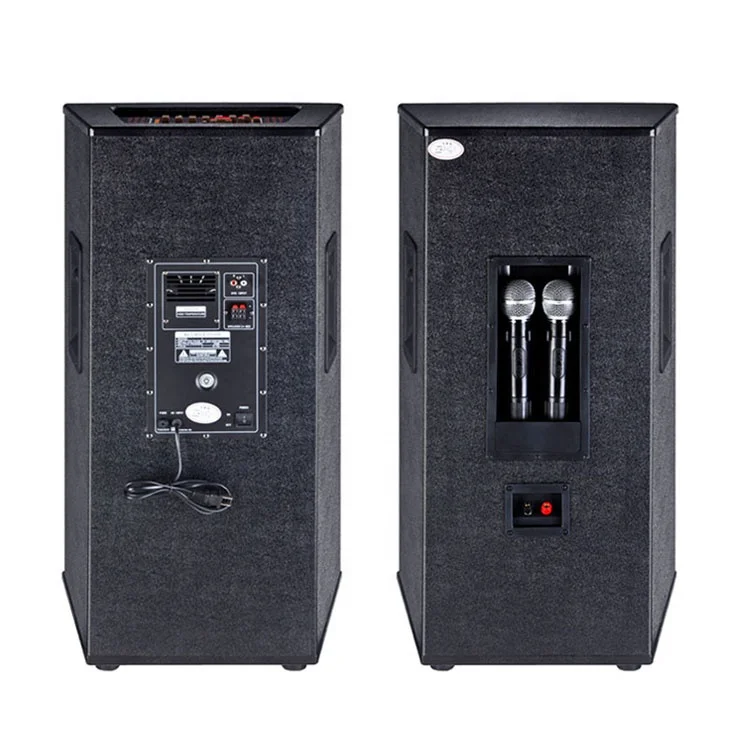 Hi-Fi мультимедийная активная акустическая система 15 дюймов 150 Вт * 2 наружная Активная профессиональная пара динамиков для сценического представления
