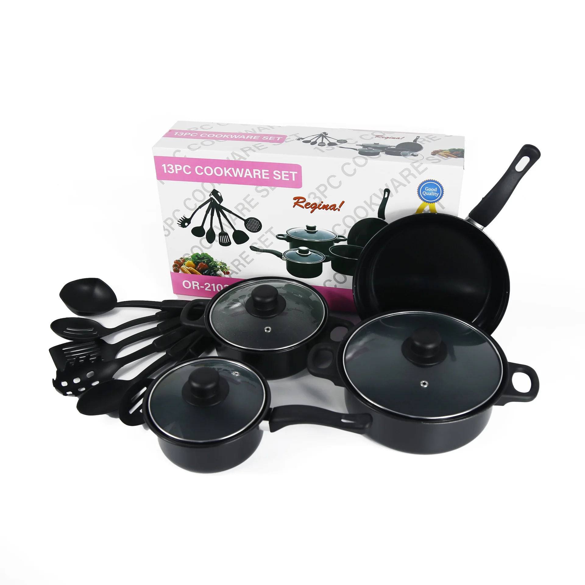 High Quality Coating Pots And Pan Cooking Pot Set Nonstick Cookware Sets Aluminumnon Die Cast Cookware