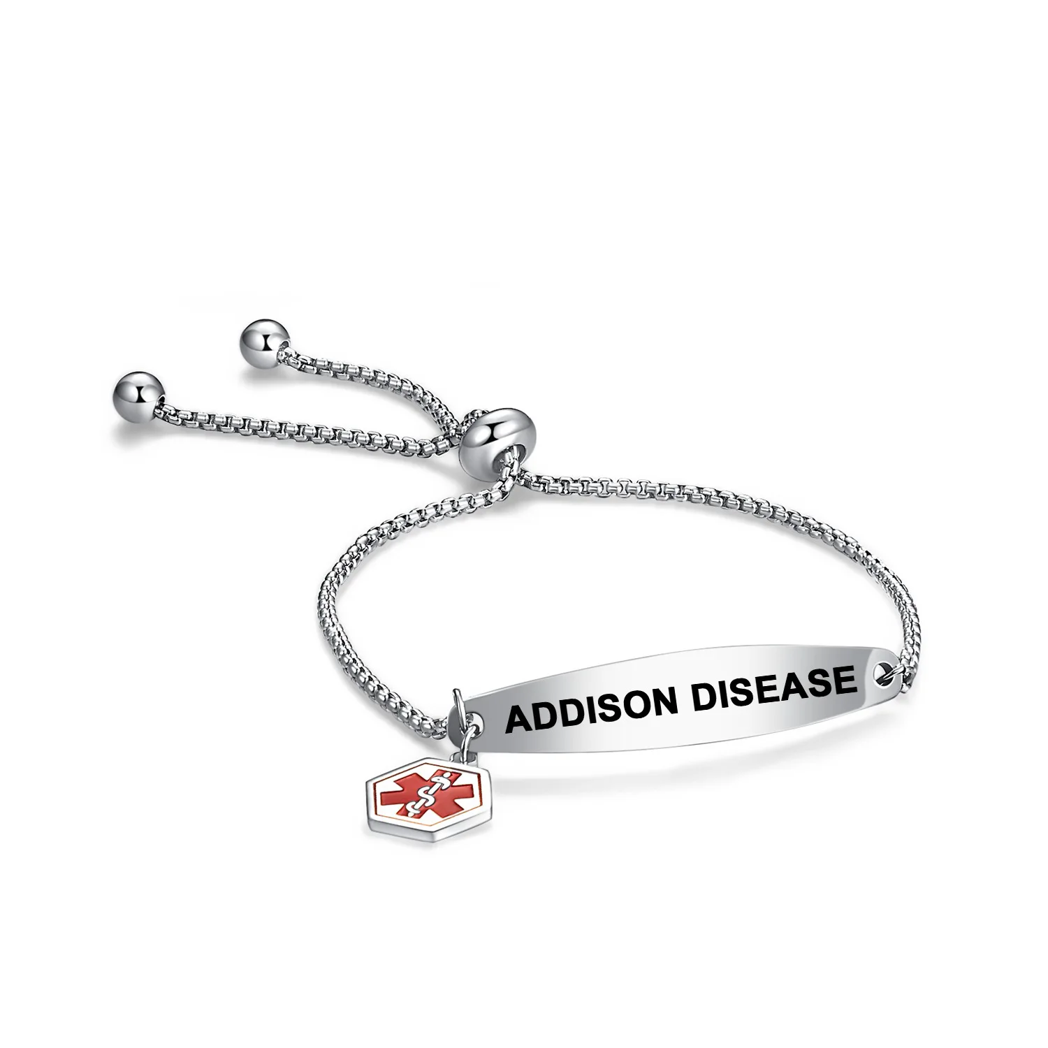 2023 Hot Luxury Stainless Steel Jewelry Modern Customized Engraved Charm Chain Bracelet Emotion Bracelet