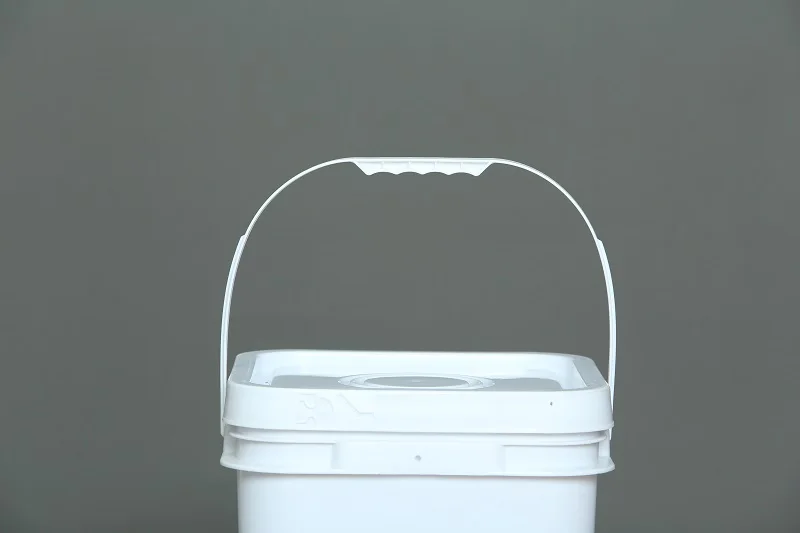 Square 1L Plastic Buckets 3L Plastic Pails 16L PP Barrels PE Drums 25L Packing Plastic Buckets with Lids 2 Pc Square Shape 1-30L