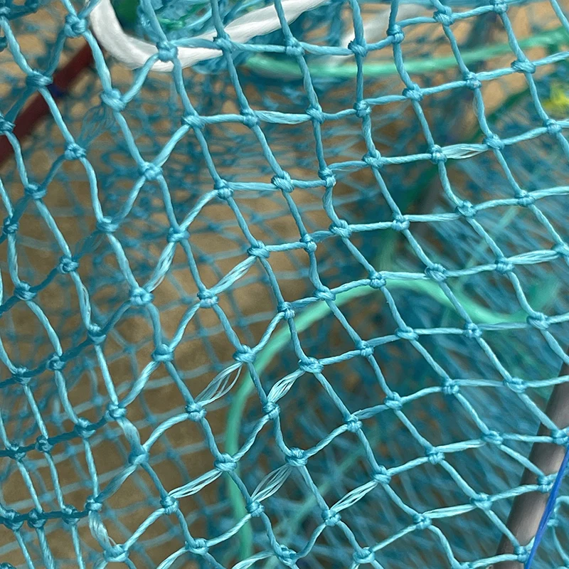 Vietnam Philippines Fyke Net Long Fish Trap Crab 37 cm X 23 9.5M Length with Pvc Hose