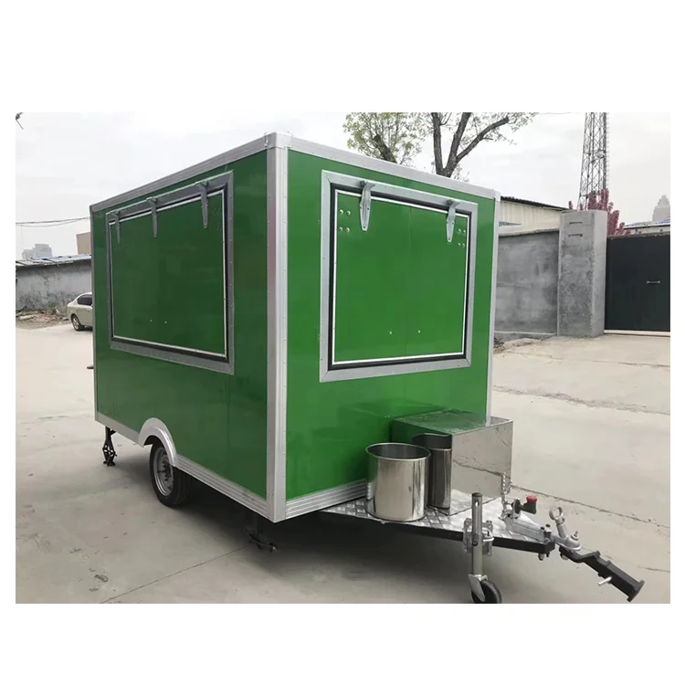 CE Certified Mobile Food Truck Stage Truck Trailer Mobile Clothing Store Trailers Exhibition Trailer For Sale