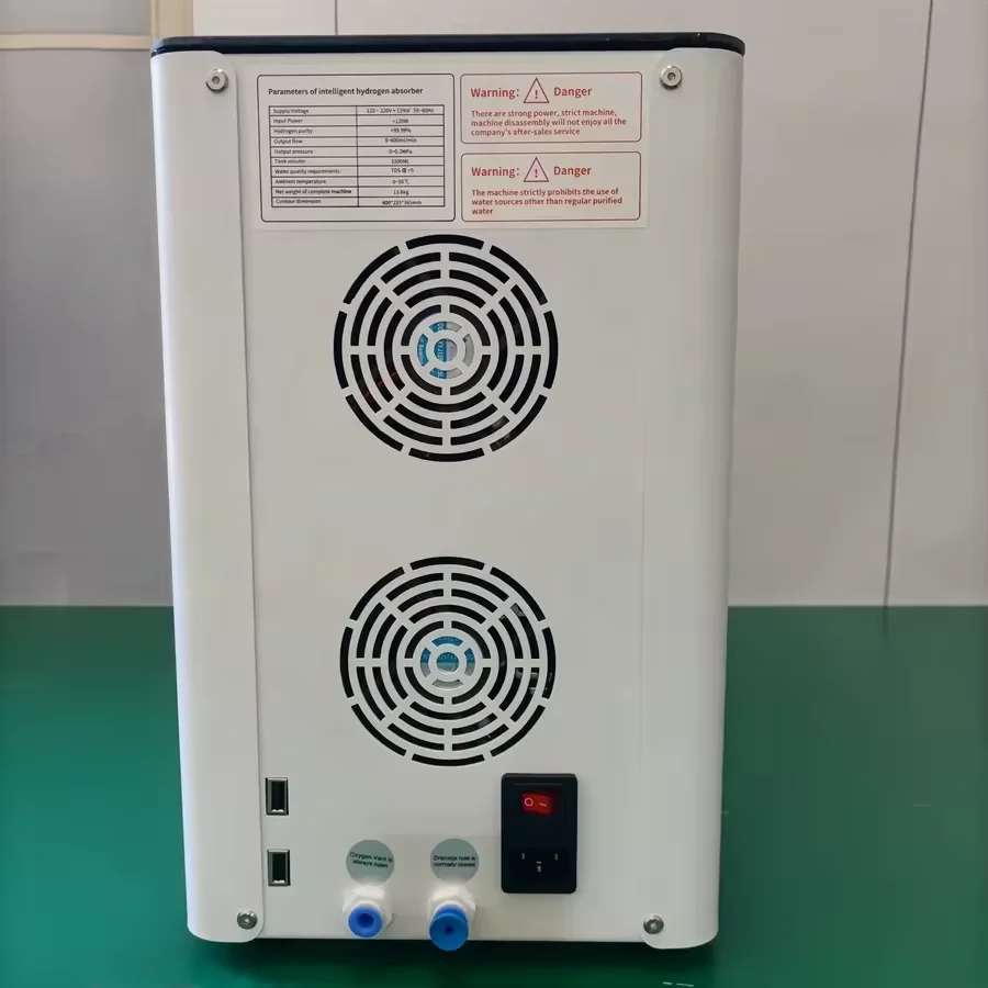 450ml-1800ml/Min Hydrogen Generator Hydrogen Machine Hydrogen Generator H2 Inhalation Machine