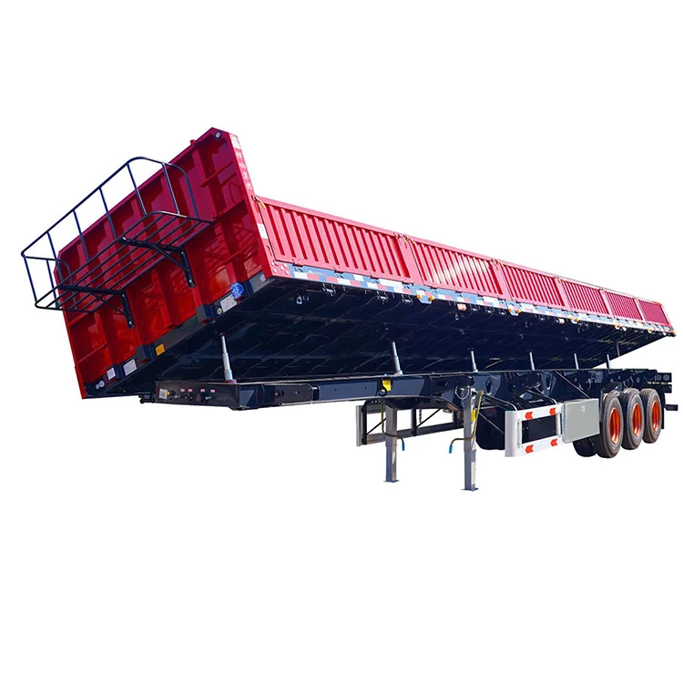 3 Axle Dump Truck Trailer 3 Axle Semi Trailer
