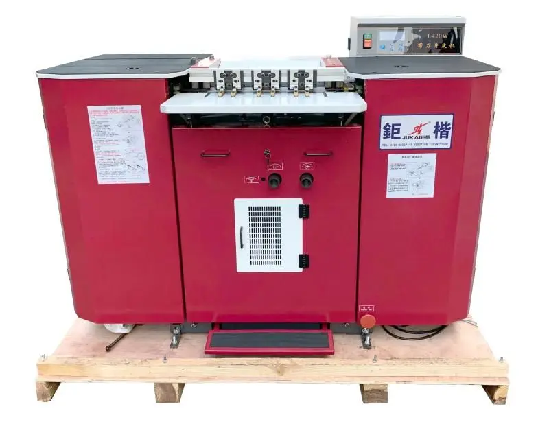 
JUKAI PLC KNIFE SPLITTING MACHINE GOOD QUALITY 