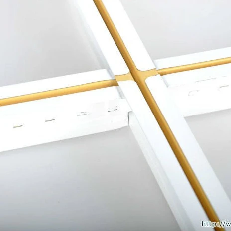 high quality customizable fireproof FUT T bar suspended galvanized ceiling t grid components ceiling frames paint keel