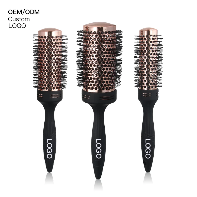 Wholesale Hair Professional Salon Nano Ionic Round Brush For Curly Hair