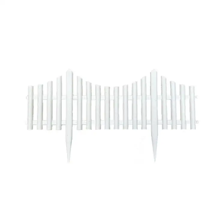 Flexible Fence Edging Garden Ornamental Edging Border Lawn Picket Fence Landscape Path Panels