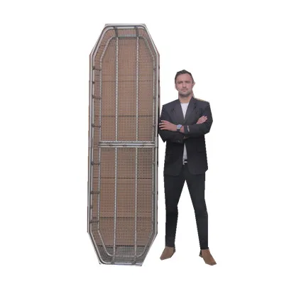 High Quality Ambulance Rescue Medical Equipment Basket Stretcher