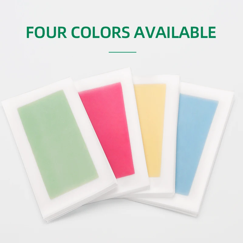 Private Packaging 9*18 cm Body Waxing Strips Hair Removal Depilatory Wax Strips