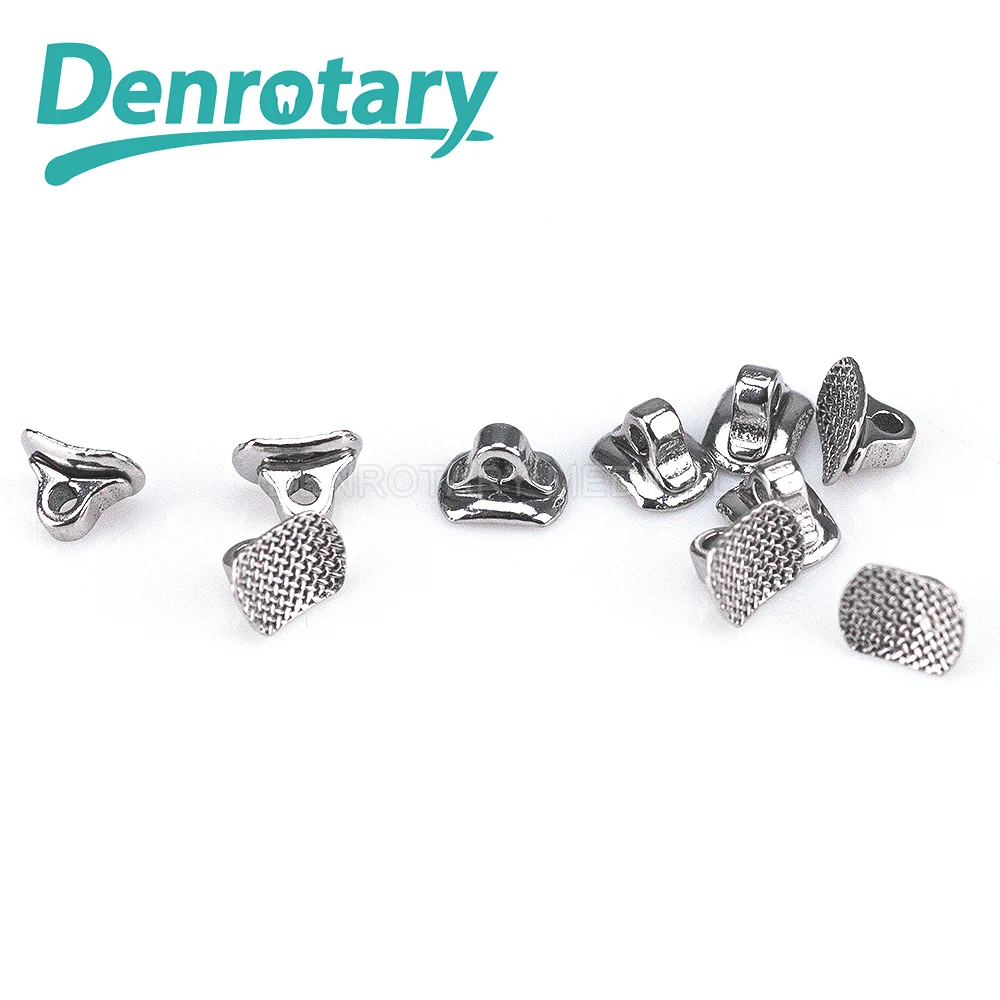 dental products dental instruments round rectangle orthodontic lingual button