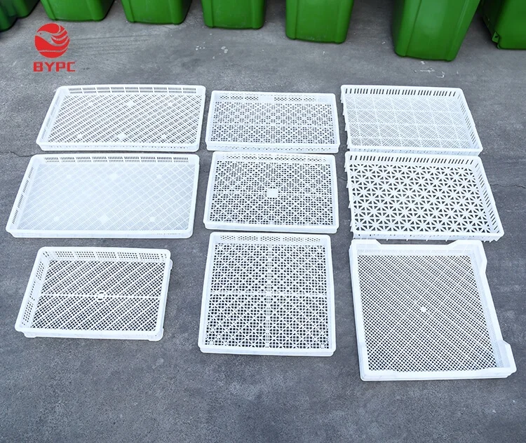 
Manufacturer BYD-004 hdpe softgel drying tray stacking plastic soap pasta drying trays 