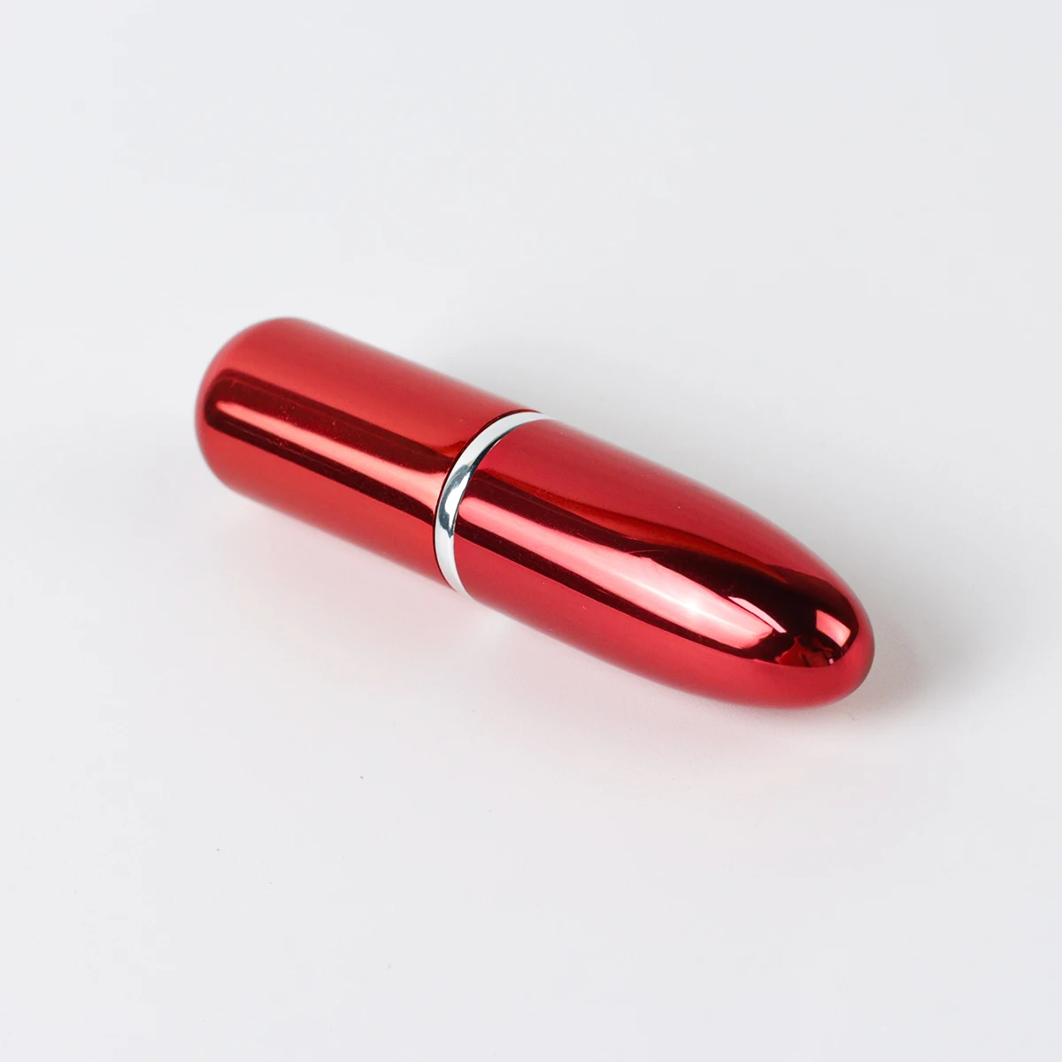 Portable 5 ml 10 ml 20 ml bottom refillable twist-up red aluminum  hanging perfume glass bottle for perfume
