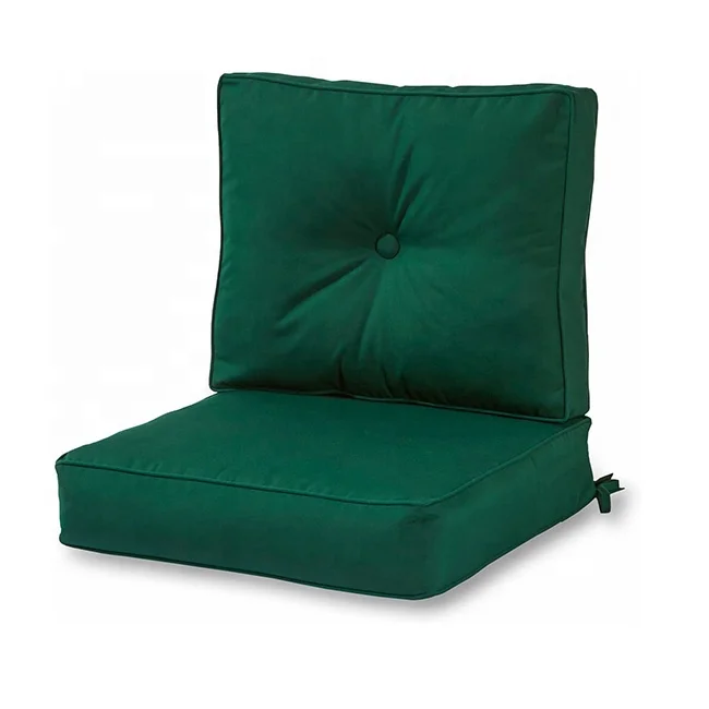 Распродажа, набор подушек из ротанга с Глубоким Сиденьем, Зеленый лист