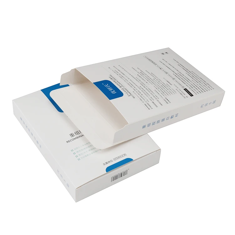 High Quality Supplier Custom fold printing packaging facial mask paper card box