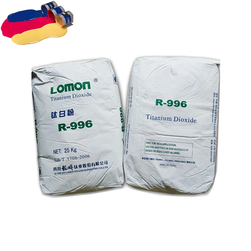 Lomon R996 диоксид титана Промышленного класса Tio2 пигмент рутил
