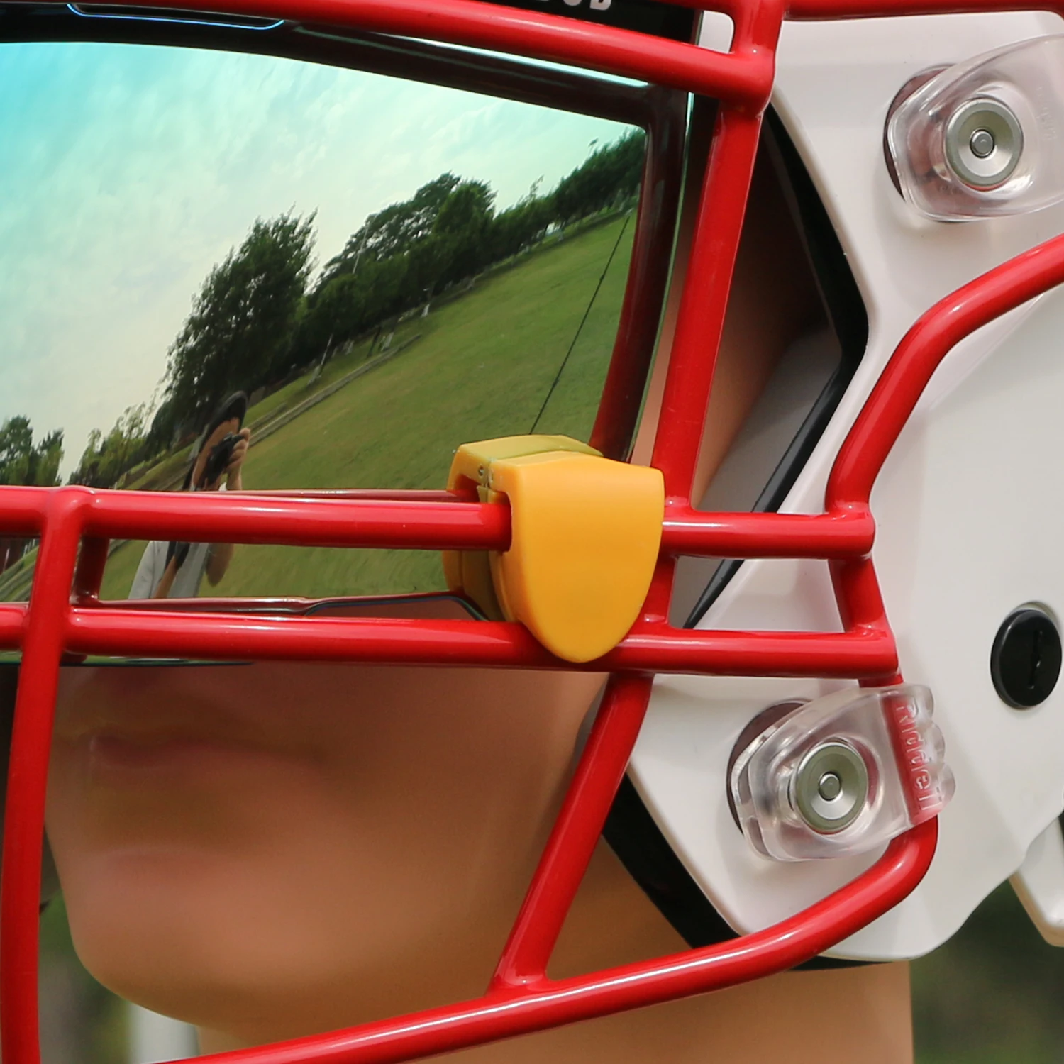 football visor clips