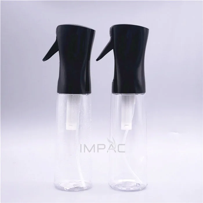 Continuous empty hair water spray bottle with mist pump for salon