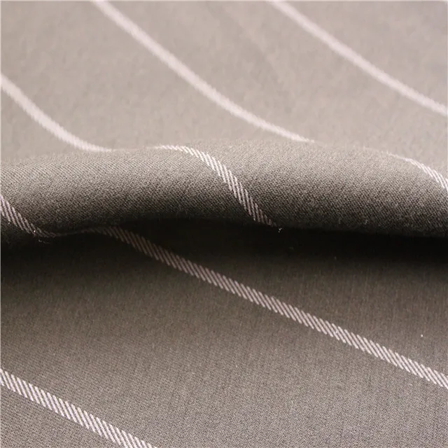 Дешевая китайская Оптовая одежда окрашенная пряжа 95 полиэстер 5 спандекс Punto Roma ткань для брюк