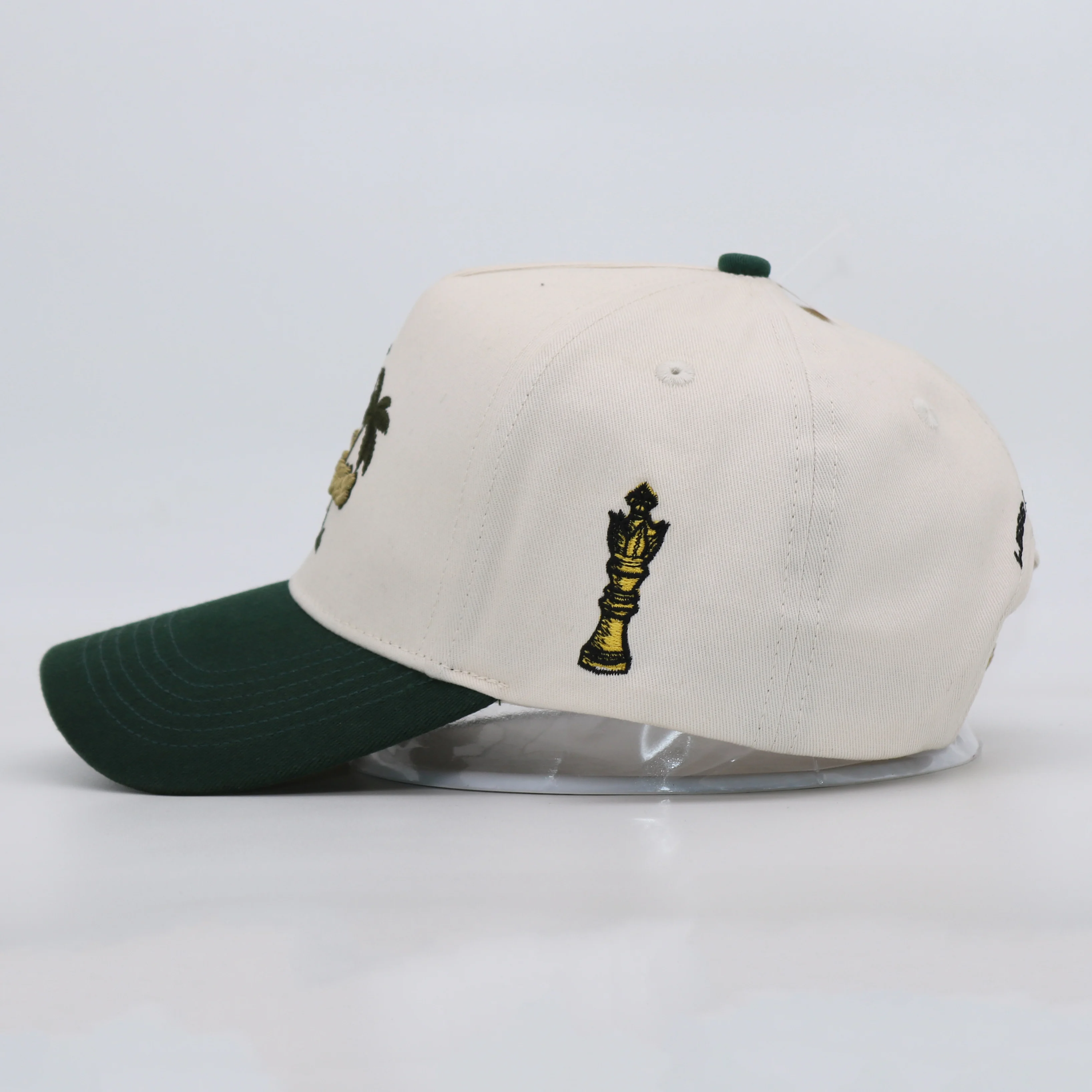 Adjustable Custom Two Tone Sports Baseball Hat Embroidery Logo Best Price Fashion Color Caps