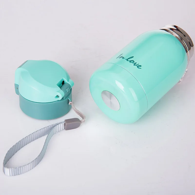 Safety durable 200ml baby unique cute stainless steel vacuum flask